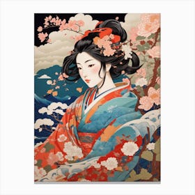 Geisha 9 Canvas Print