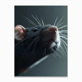 Black Rat Canvas Print