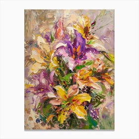 Lily Bouquet 1 Canvas Print