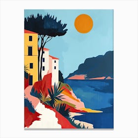 Ligurian Lookouts: Homes with a Sea View, Italy Canvas Print