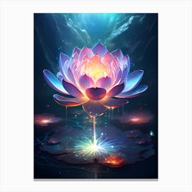 Lotus Flower 13 Canvas Print