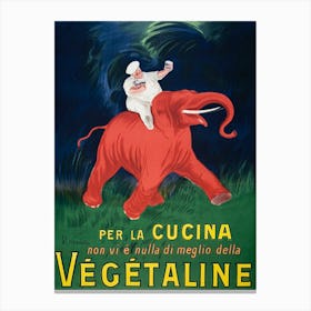 Vegetaline (1910), Leonetto Cappiello Canvas Print