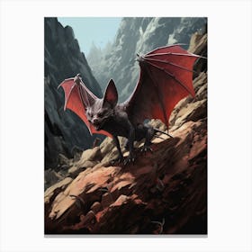 Niccheyne A European Free Tailed Bat In Its Natural Environme 472dd2f3 5f79 47cf Ae2a Bf3165bb4dbb 0 Canvas Print