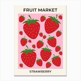 Fruit Market Strawberry | 02 Canvas Print