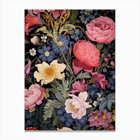 Floral Wallpaper 160 Canvas Print