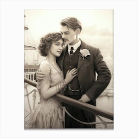 Titanic Movie Poster 3 Canvas Print