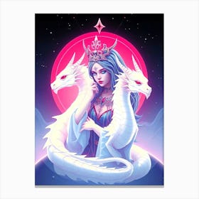 Mystical Fantasy Illustration 87 Canvas Print