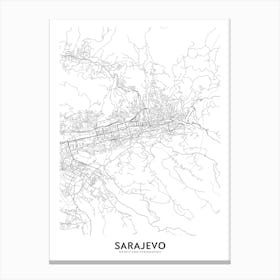Sarajevo Canvas Print