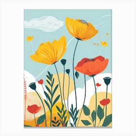 Poppies 64 Canvas Print