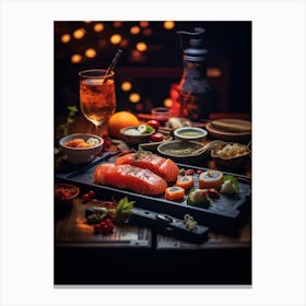 Asian Cuisine 4 Canvas Print