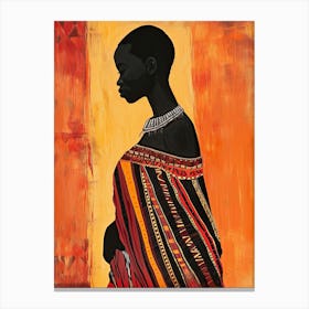 Nomadic Serenade; Africa Canvas Print