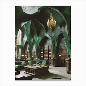 Harry Potter Library 3 Canvas Print