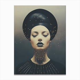 celestial woman Canvas Print