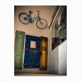 Bicycles Canvas Print