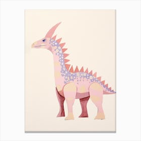 Nursery Dinosaur Art Kentrosaurus 2 Canvas Print