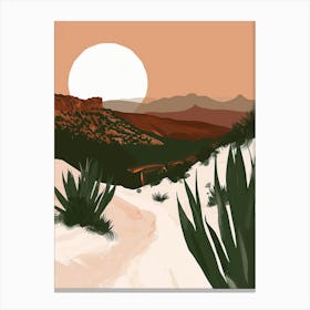 Desert Landscape 30 Canvas Print