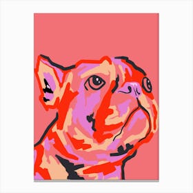 Pawsitively Patched Canvas Print