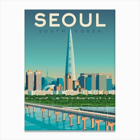 Seoul South Korea Canvas Print