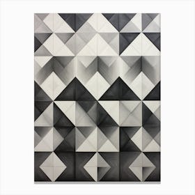 Geometric Pattern Illustration 25 Canvas Print
