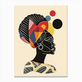 African Woman 125 Canvas Print