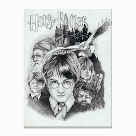Harry Potter 3 Canvas Print
