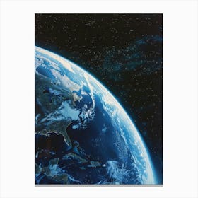 Earth From Space Canvas Print