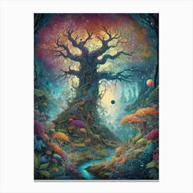 Tree Of Life 17 Canvas Print