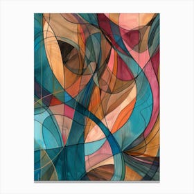 Abstract Painting 365 Canvas Print