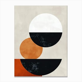 Baybay Stone Park Bauhaus Minimalist Canvas Print