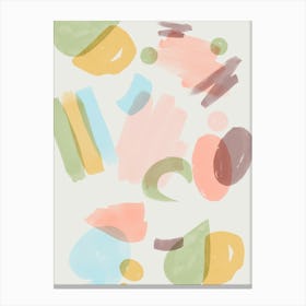 Abstract Watercolor Painting 10 Canvas Print