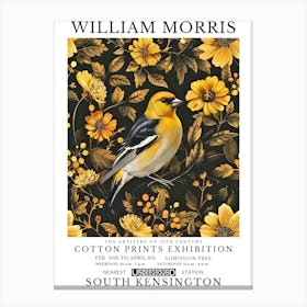 William Morris Exhibitions Birds Series 11 Canvas Print