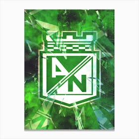 Atlttico Nacional Canvas Print