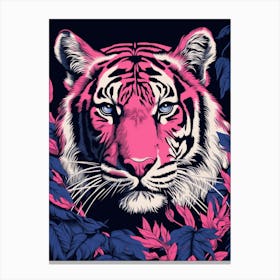 Pink Tiger 1 Canvas Print