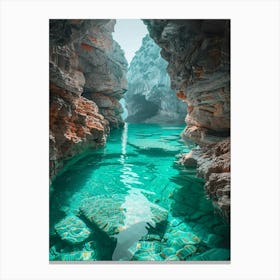 Oman Cave Canvas Print