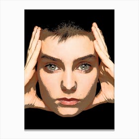 Sinead O Connor, Art, Nothing Compares To You, Music, Wall Print Canvas Print