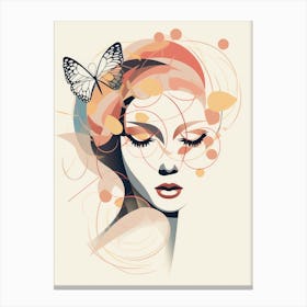 Portrait Of A Woman 44 Canvas Print