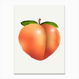 Peachy Canvas Print