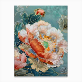 Chinese Flower Painting 46 Canvas Print