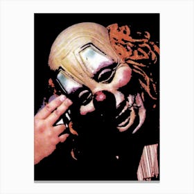 Clown Face slipknot band 1 Canvas Print