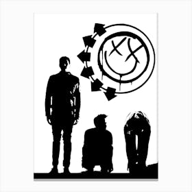 Blink 182 music Canvas Print