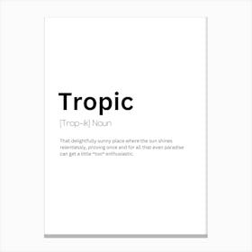 Tropic Definition Meaning Toile