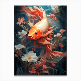 Koi Fish 2 Canvas Print