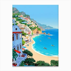 Positano, Italy Canvas Print