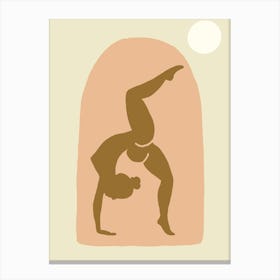 Yoga Pose 5 Canvas Print