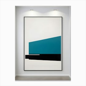 Modern Abstract Minimalistic Art 10 Canvas Print