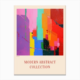 Modern Abstract Collection Poster 20 Canvas Print