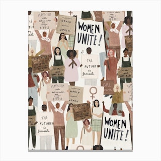 Women Unite Canvas Print