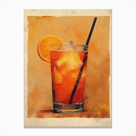 Aperol Spritz Art Print 235 Canvas Print