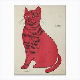 Red Cat Canvas Print