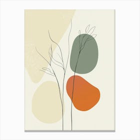 Abstract Tree 8 Canvas Print